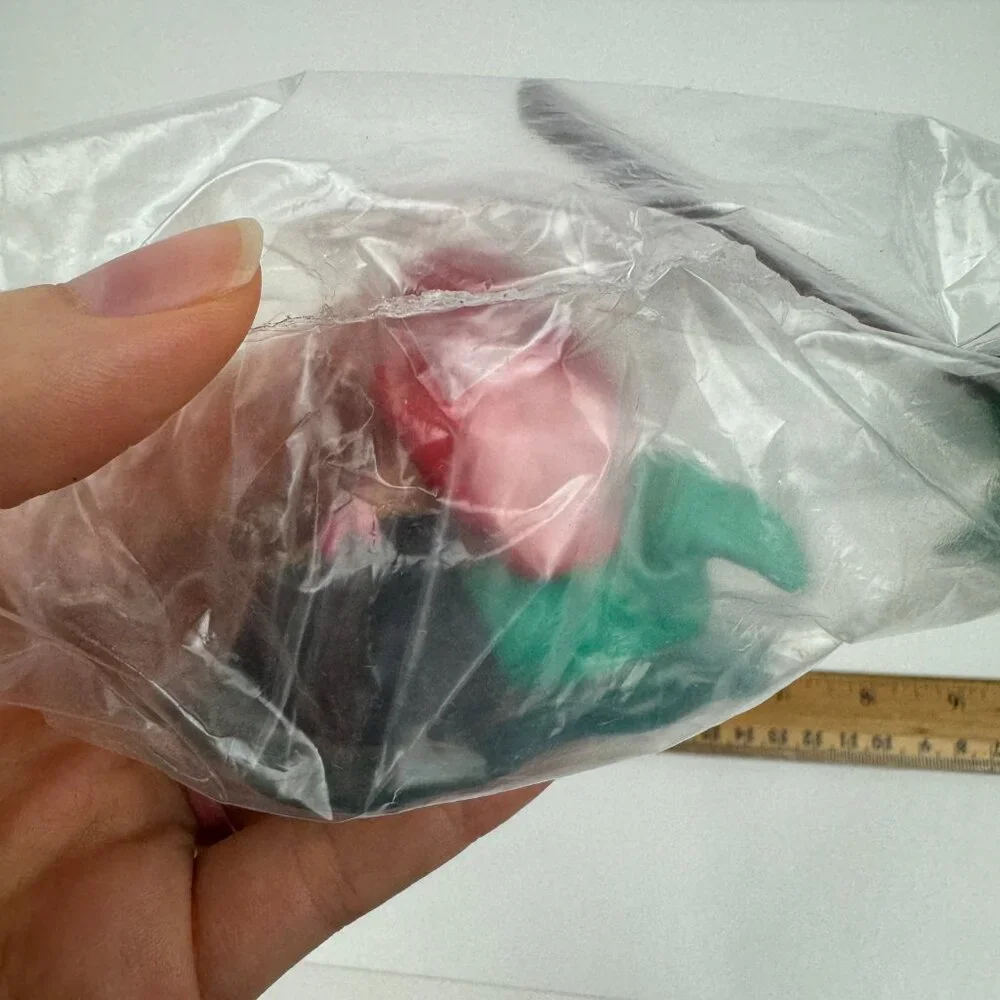 Sealed Vtg 90s Little Mermaid Flounder Applause Cake Topper Figurine Palm Trees‎
